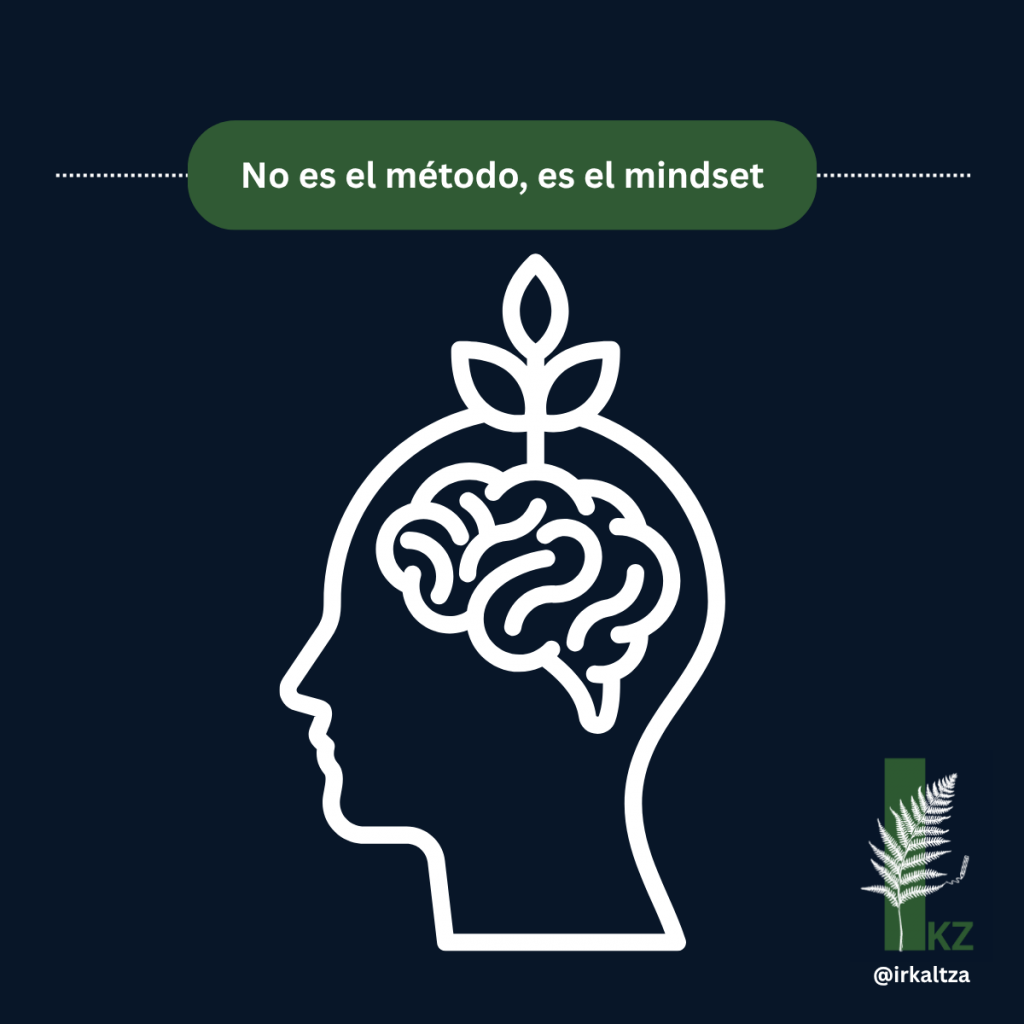 No es el método, es el mindset en la transformación ágil