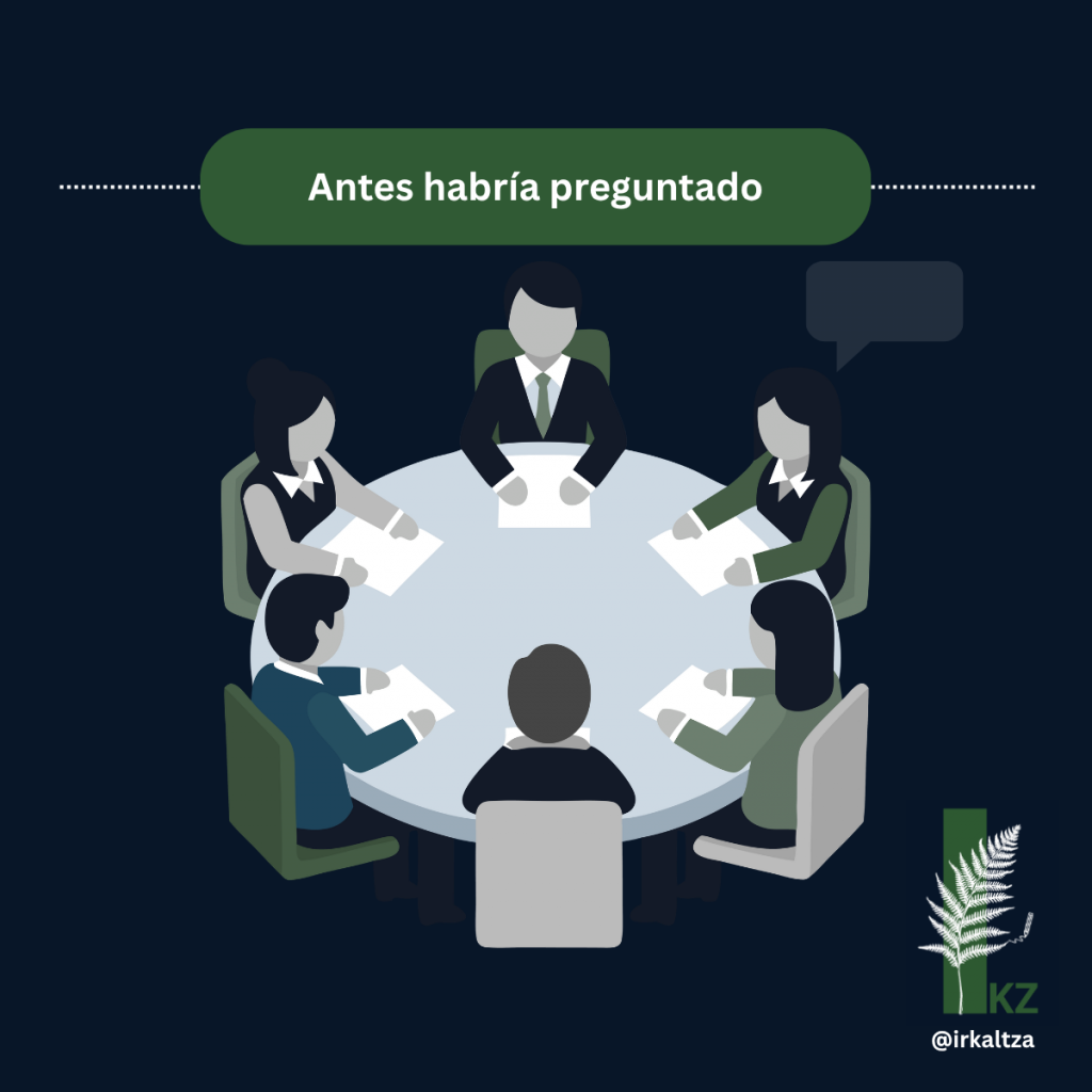 Participante en una reunión sin espacio para expresar sus ideas en un equipo de trabajo